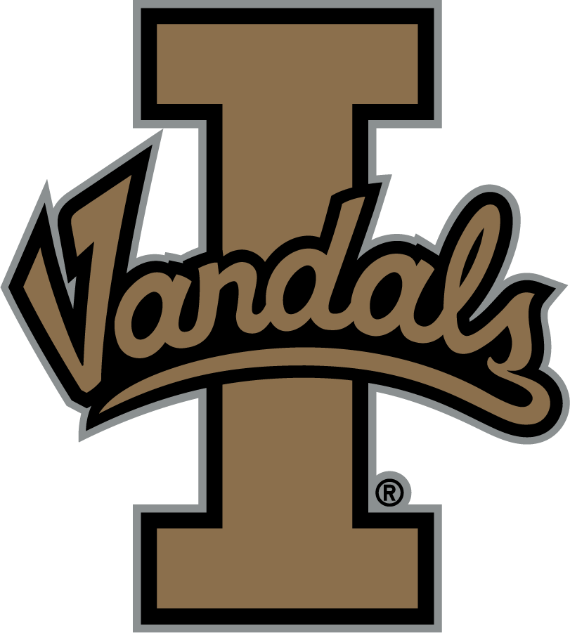 Idaho Vandals 2008-2014 Primary Logo diy DTF decal sticker